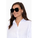 Vintage Black Oversized Sunglasses