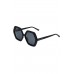 Vacanza Black Hexagon Sunglasses