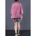 Classy linen Blouse Fashion Batwing Sleeve Comfortable Solid Color T-Shirt